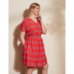 Yumi Swimming Print Dress - Size 20